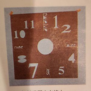 Wall mural clock ⏰️